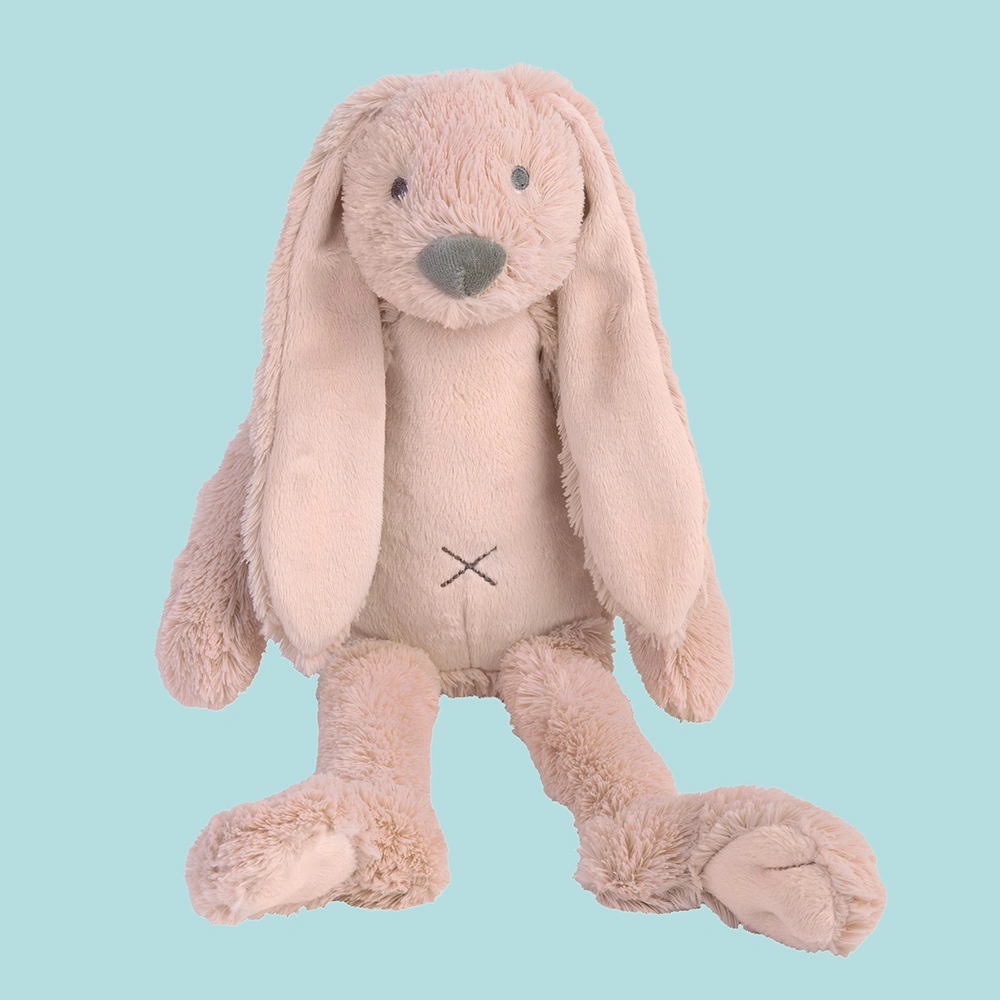 Old Pink Happy Horse knuffelkonijn Richie van 38 cm